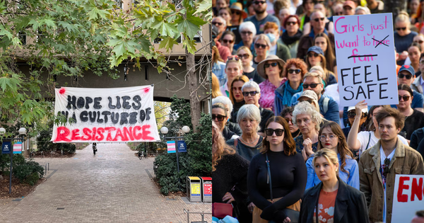 The power of showing up.